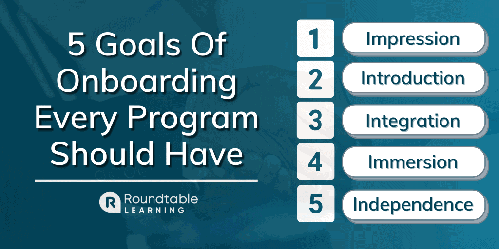 5 Onboarding Goals