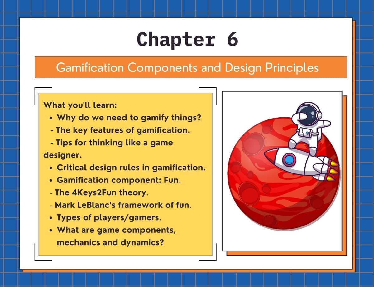 Cópia de Chapter 6 Gamification components and design principles