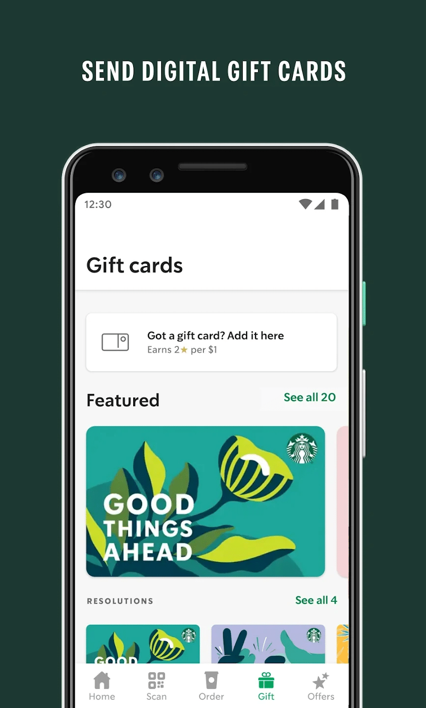 Starbucks Mobile App