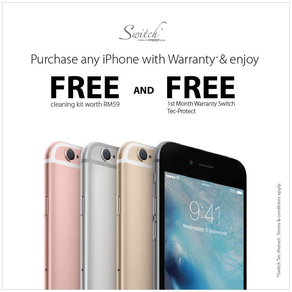 Switch iPhone Promotions