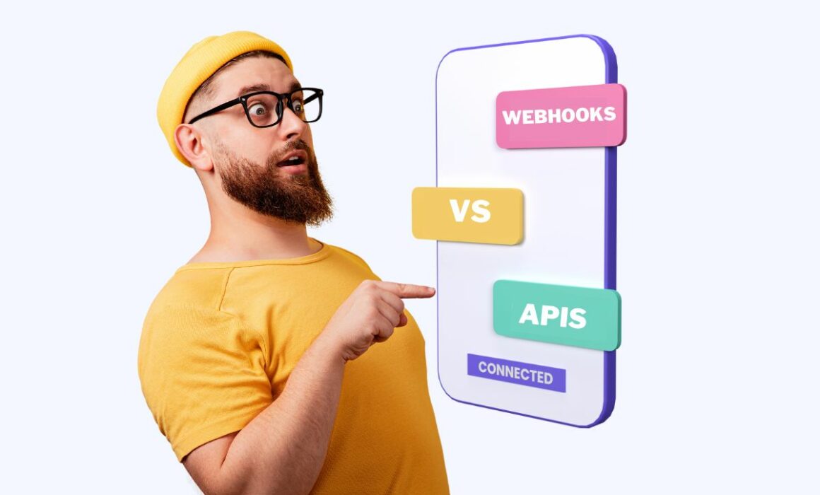 Webhooks vs API.