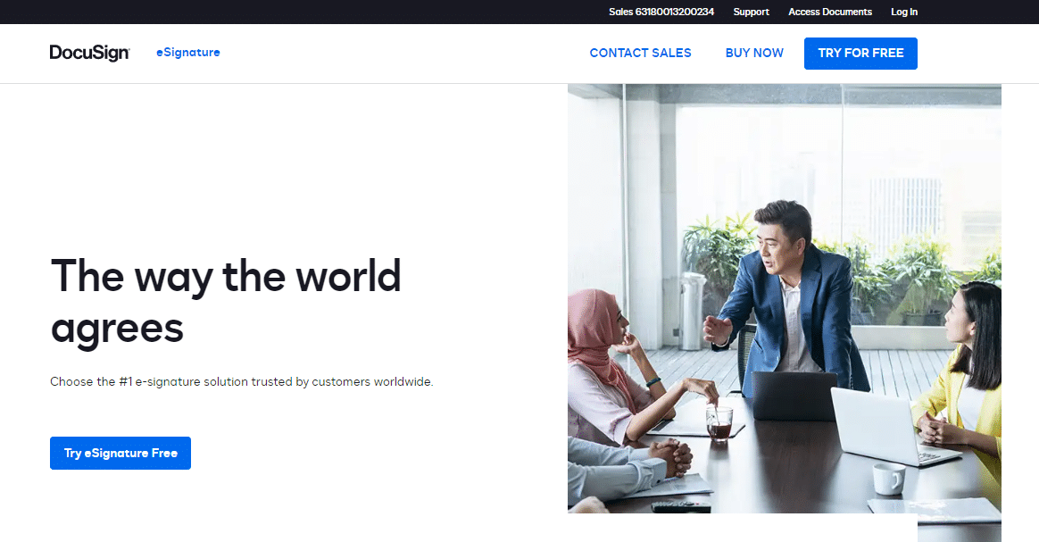 DocuSign Try eSignature Free DocuSign Try eSignature Free