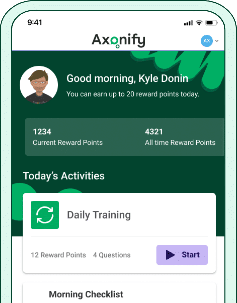 Axonify Gamification Example