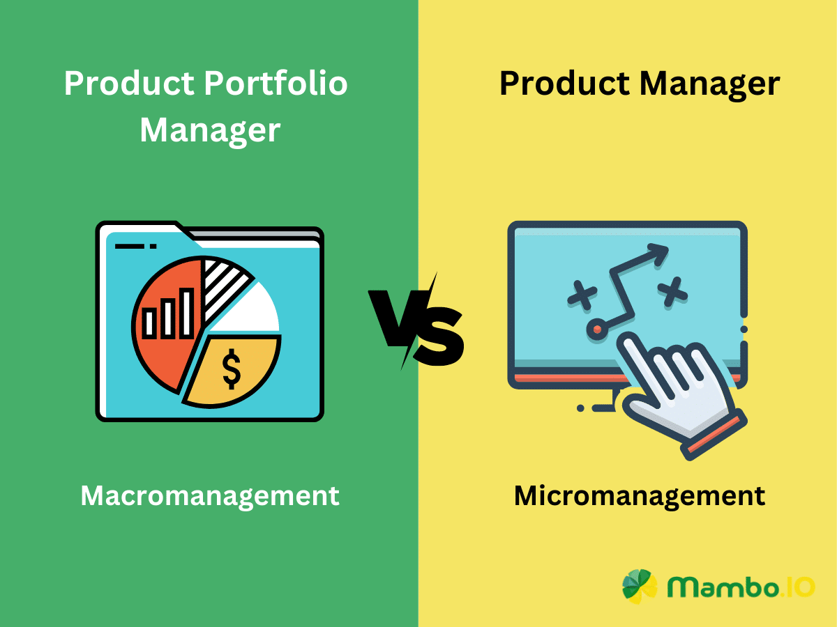 The difference between a product portfolio manager and a product manager