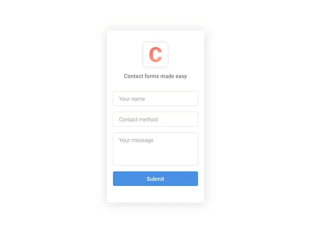 Luke Wroblewski Contact Form Original Luke Wroblewski Contact Form Original
