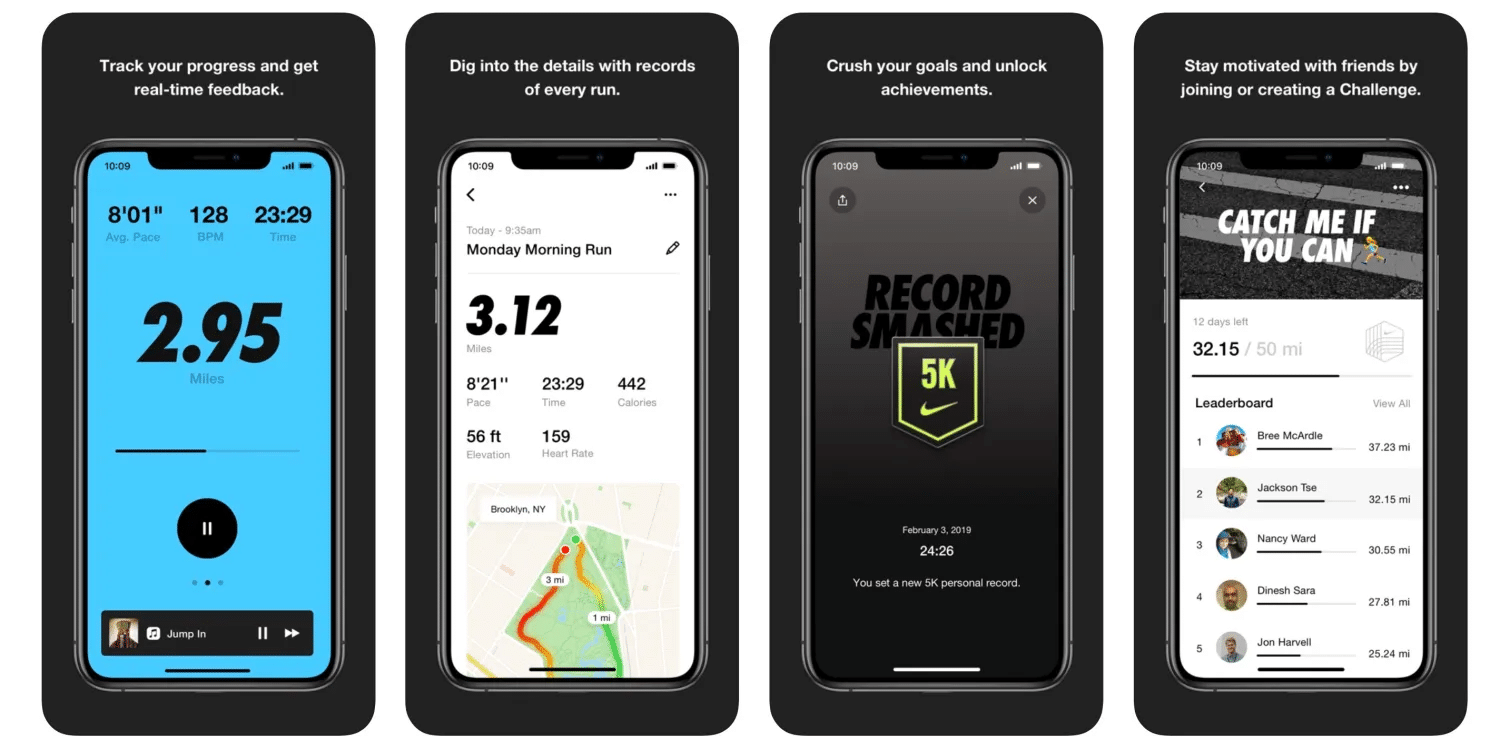 Nike Run Club App Gamification