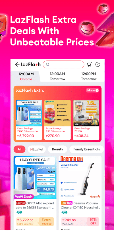 Lazada's dashboard, shown for any digital product manager to inspect